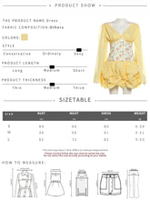 Voguable Flare Sleeve Dress Women Patchwork Floral Print Puffy Hem Folds v-Neck Bandage Tassel Skinny Sweet Party Mini Bodycon voguable