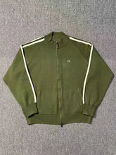 Trendy Street Men's Zipper Cardigan American Loose Casual Long Sleeve Sweater Jacket 2024 Autumn Embroidery Knitted Coat Tops voguable