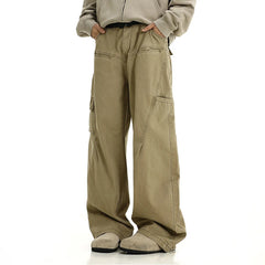 Voguable Techwear Wide Cargo Pants Men Hip Hop Wide Leg Trousers Male Streetwear Loose Casual Oversize Korean Men Clothing voguable