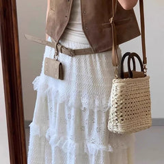 Y2k Aesthetic Frosted Women Simple Waist Packs Korean Fashion All Match Solid Bags Streetwear Vintage Trendy Ins Femlae Handbags voguable