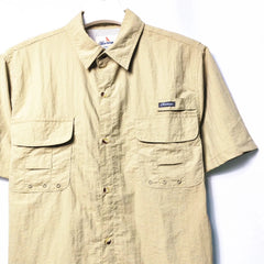 Camisa para hombres 2024 Spring/Summer New Long sleeved Short sleeved Classic Polo Collar Shirt Top Pocket Men's Casual Shirt voguable