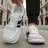 Voguable New Men's Wide Toe Shoes Comfortable Breathable Non Slip Sneakers Summer Fashionable Minimalist Trendy Mesh Casual Running Shoes voguable