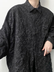 Voguable Shirts Men Japanese Style Loose Leisure Long Sleeves Chic New All-match Solid Summer High Street Simple Popular College Daily voguable