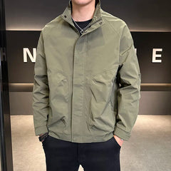 Outdoor lapel Jackets Men Spring sport casual Tactical Windproof jacket men Army Combat Jackets Mens Bomber Coats
