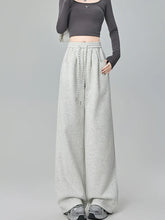 Streetwear Y2K Sweatpants Women Vintage High Waist Loose Straight Trousers American Harajuku Bf Fall Hip Hop Pockets Pants voguable