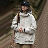 Fall Women Sportswear Jacket Y2K Winter Thick Warm Loose Pockets Casual Assault Suit Bf Fashion Oversize Outdoor Sports Outwear voguable