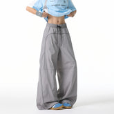 Straight Leg Loose Fit Elastic Waist Outdoor Sports Pants mens Casual Comfort Jogging Hiking Travel Lightweight Durable Trendy voguable