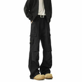 Men Cargo Pants Men Casual Multi-Pocket Cotton Overall Trousers Easy Wash outdoors Army Green Joggers Pants Male Dropshipping voguable