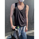 Men Cotton Vest Sweat Absorbing Gym Workout Sportswear Solid Mens Athletic Sleeveless Shirt Activewear Top Casual Training voguable