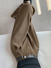 Retro Belt Corduroy Pants Women High Waist Loose Pockets Wide Leg Trousers Casual Fall Winter Vintage Simple Straight Pant voguable