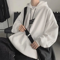 Voguable Hoodies Male Clothes Hip Hop Hooded Blue Sweatshirt For Men Emo Warm High Quality Luxury S Sweat Shirt Wholesale Low Price voguable