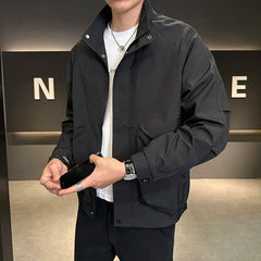 Outdoor lapel Jackets Men Spring sport casual Tactical Windproof jacket men Army Combat Jackets Mens Bomber Coats