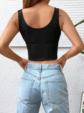 Voguable Sexy Pure Desire Sling European and American Women's Halter Vest backless Hot Girl Bottoming Top lollapalooza outfit spring outfits voguable