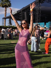 Hottie Coquette Dress Women Y2K Bright Silk Music Festivals Hipster Midnight Sleeveless Hollow Sexy Clubwear Vestidos voguable