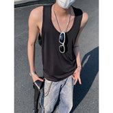 Men Cotton Vest Sweat Absorbing Gym Workout Sportswear Solid Mens Athletic Sleeveless Shirt Activewear Top Casual Training voguable