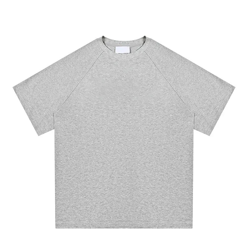 Men Loose Fit T-Shirt Round Neck Classic Casual Summer Cotton Tee Minimalist Basic Undershirt Fashion Comfort Breathable Top voguable