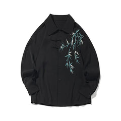 Long Sleeved Shirt Men Fashion Society Mens Dress Shirt Korean Loose Casual Shirt Men White Formal Shirts M-3XL voguable