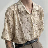 Voguable Hip Hop Streetwear Button Up Summer Shirts Japanese Fashion Graphic T Shirts Ropa Mujer Office Lady Harajuku Tops Vintage voguable