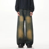 Big boy Jeans for Men Streetwear Baggy Jeans Washed Denim Leisure Simple Dime Pants straight Women Jeans Mujer Hot traf jean voguable