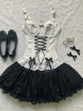 Y2k 2024 Summer Camis Women Clothes Sweet Girl Sling Streetwear Bow White Bandage Kawaii Slim Tops Sexys Harajuku Crop Tank Top voguable