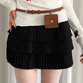 Japanese Casual All Match Handbags Women Y2k Aesthetic Fashion Streetwear Waist Packs Punk Vintage Simple Solid Bum Bags Trendy voguable