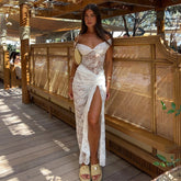 White lace One Piece Swimsuit With Cover Up Sexy Swimwear Women Bikinis Female Hollowen Swim Suits Party Bodysuit Chic Beachwear voguable