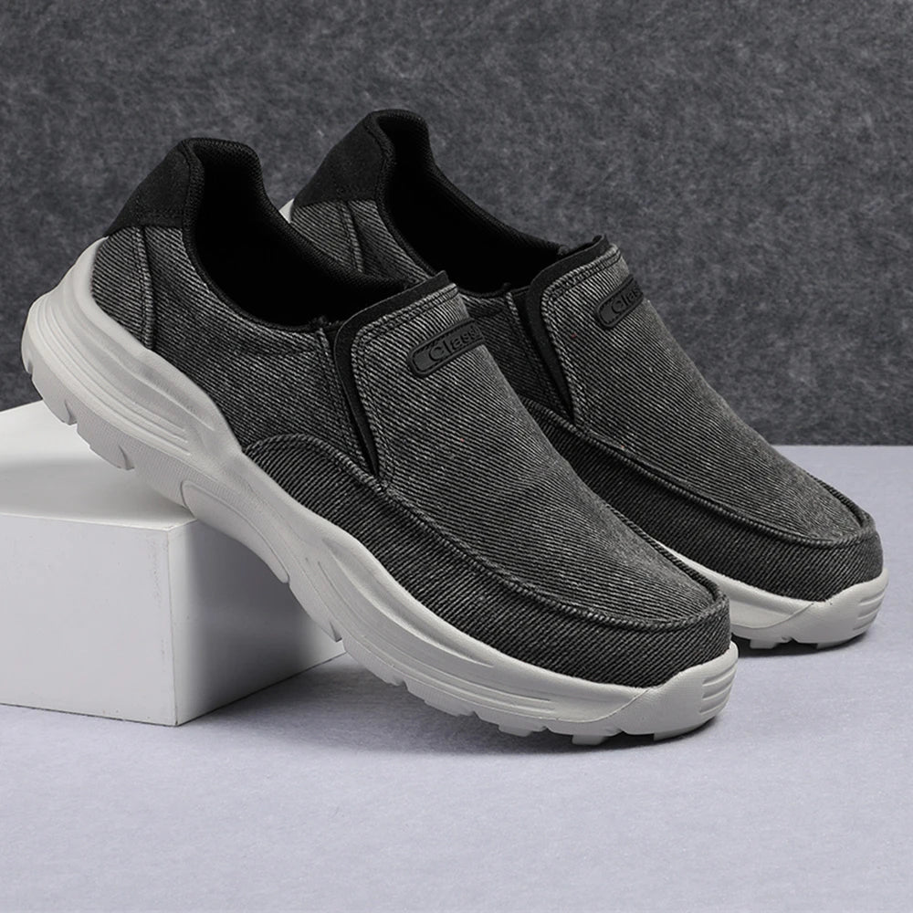 Voguable Men's Loafer Shoes, Breathable Comfy Non-slip Slip On Shoes, Men's Walking Shoes, Spring And Summer voguable