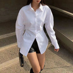 Women's Autumn Blouse Fashion Comfortable Shirt Collar Long Sleeve Bowknot Business Blouse voguable
