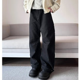 NEW pants Unisex Straight Leg Loose Fit Cotton Casual Pants Outdoor Sportswear Trendy Versatile Trousers Men Women Fashion voguable