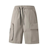 Voguable Men's Cargo Drawstring Shorts with Multi-Pockets Durable Workwear Outdoor and Casual Comfortable and Stylish, Summer Streetwear voguable