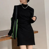Voguable French Hip Hot Girl Base Dress Slim Short Dress New Women voguable