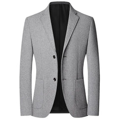2024 Autumn Men Blazers Suits Jackets Business Casual Suit Wool Coats High Quality Male Slim Fit Blazers Jackets Blazers Coats voguable