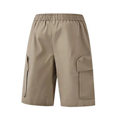 Voguable Men's Cargo Drawstring Shorts with Multi-Pockets Durable Workwear Outdoor and Casual Comfortable and Stylish, Summer Streetwear voguable