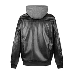 Slim Fit Lapel PU Jackets Autumn Anti-wind Leather Coat Male Motorcycle Leather Jackets Man Casual Fashion Motorcycle Coat voguable