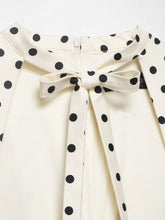Voguable Sexy Hollow out Polka Dot Short Sleeve Dress with Knot Waist High Waist Short Skirt for Women European Style Casual... voguable