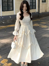 Autumn Women's Sweet French Style Long Sleeve Dress Gentle Fresh Love Story New Arrival Slimming Elegant Fashion Dress New voguable