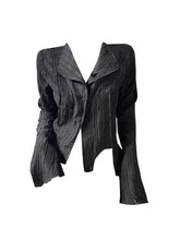 Japanese Fashion Autumn Women Gothic Vintage Fare Long Sleeve Striped Shirts Design Baddie Style Blouses 2000s Aesthetic Y2k New voguable