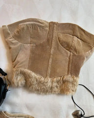 Voguable 2024 New Skirt Sets Are Fashion and Sexy Two Piece Sets Women Outfits Solid Color Raw Edge Harajuku Mini Skirt with Crop Tops voguable