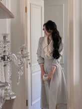 Voguable Elegant 2 Piece Dress Set Women Long Sleeve Crop Tops + Casual Black Midi Skirt Autumn Slim Retro Office Lady Korean Suits voguable