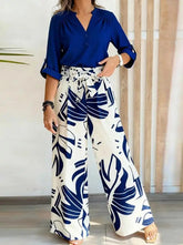 Voguable Autumn/Winter New Women's Fashion Elegant Style Versatile Coat Pants Two Piece Set Women's Clothing voguable
