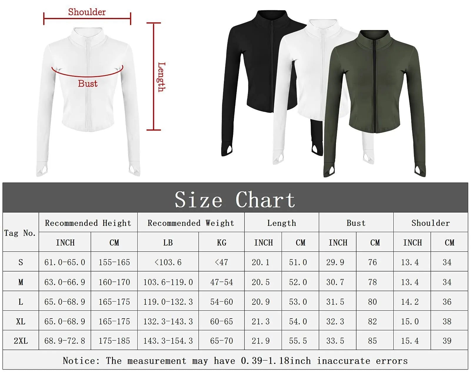 Women's Tracksuit Jacket Slim Fit Long Sleeved Fitness Coat Yoga Crop Tops With Thumb Holes Gym Jacket Workout Sweatshirts voguable