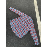 Spring Long Sleeved Shirt Men Oversized Retro Plaid Shirt Men Streetwear Korean Loose Casual Shirt Mens Vintage Shirts M-3XL voguable