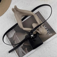 2025 Women New Solid Vintage Mini Handbags All Match Y2k Aesthetic Simple Belt Top-Handle Bags Fashion Casual Waist Packs Trendy voguable