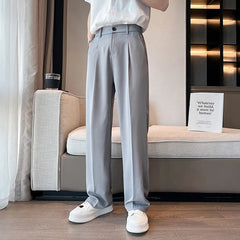 Black Suit Pants Men Slim Fit Social Mens Dress Pants Korean Casual Straight Pants Mens Office Formal Trousers Large Size 5XL voguable