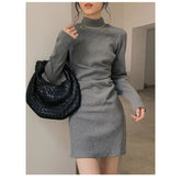 Voguable French Hip Hot Girl Base Dress Slim Short Dress New Women voguable