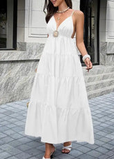 Voguable Summer New Women's Fashion Elegant Style Multi functional Lace Dress Women's Wear voguable