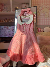 Voguable Lolita Sweet Polka Dot Mini Dresses Japanese Style Summer Cute Vestidos Mujer Ruffles Bows Kawaii Retro Women Dress Korean voguable