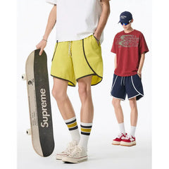 Men Summer Outdoor Casual Shorts Loose Fit Quick Dry Breathable Running Sports Shorts man Gym Comfort Lightweight Fabric voguable