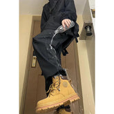 Voguable Men's Soft ell Waterproof Hiking Trousers Straight Leg Workwear Pants Climbing Jaet Matching Trousers American Sle Casu... voguable