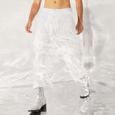 Voguable American Style Men's Fashion Pantalons Loose Comeforable Long Pants Casual Streetwear Micro-transparent Pantalons S-5XL voguable